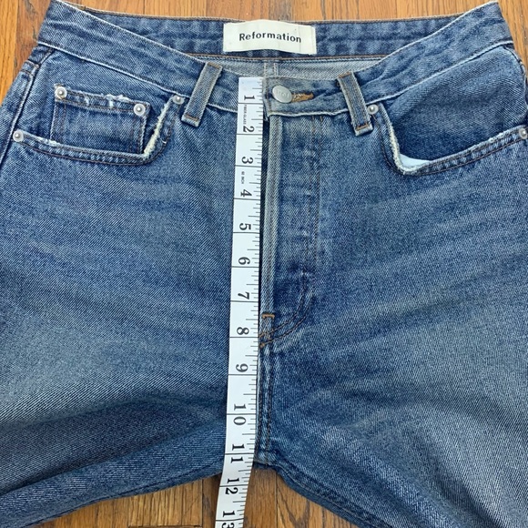 Reformation Skinny French Denim in Baltic - Picture 9 of 10